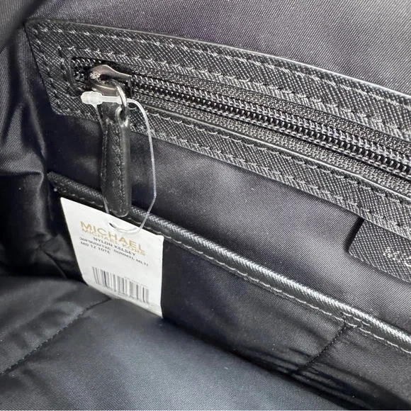 Michael Kors Leopard Print Travel Tote NWT Carry On Luggage Sleeve Shoulder Bag - Picture 3 of 11